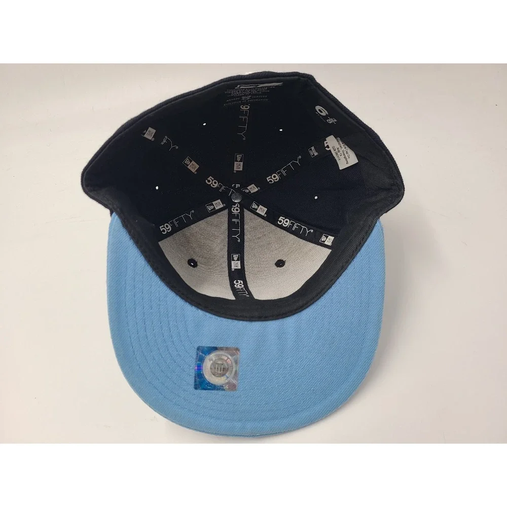 Youth North Carolina UNC Tar Heels New Era 59Fifty Fitted 6 3/8 Hat Cap Boy NCAA